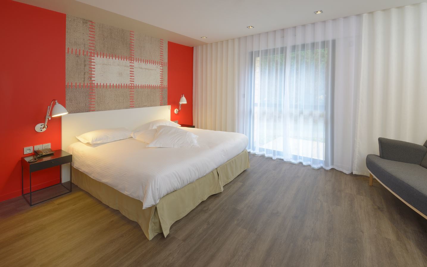 Logis Domaine Du Moulin Cavier Otel Avrillé Dış mekan fotoğraf
